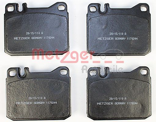 METZGER 1170244 Bremsbelagsatz, Scheibenbremse